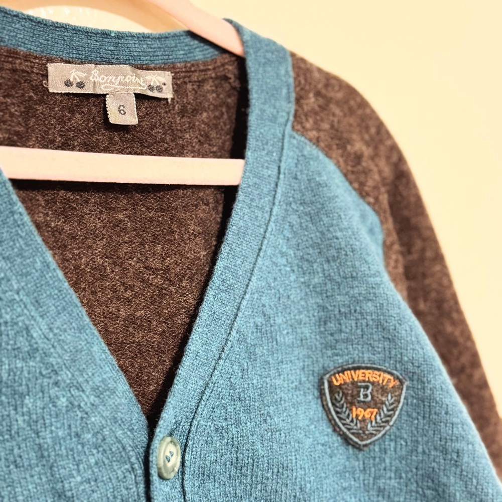 Bonpoint cardigan 6A - Picture 2 of 4